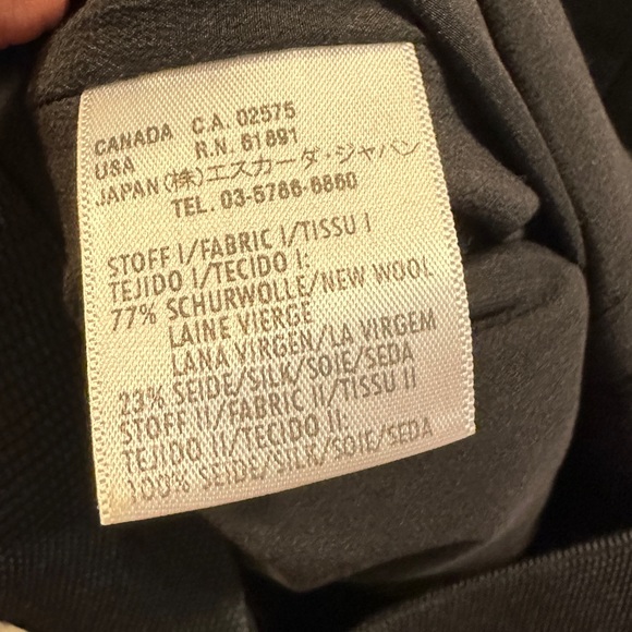 ESCADA Textured Wool Silk Midi Sheath Dress. Size 38. Approx 8-10 US. - Picture 5 of 6